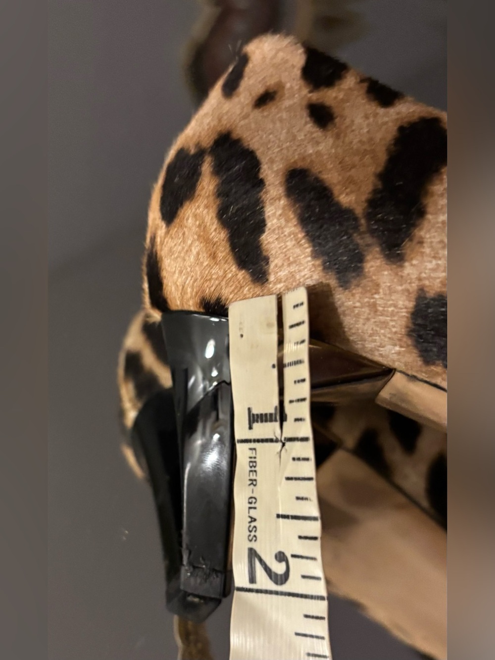 Jimmy Choo Leopard Print Pumps in Brown and Black - Picture 7 of 7
